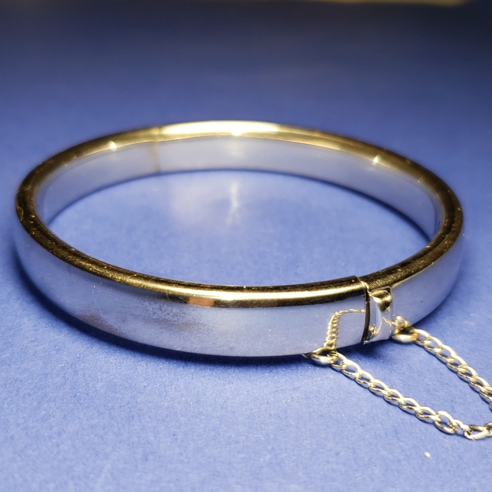 Two Sterling Silver Bracelets - image 3